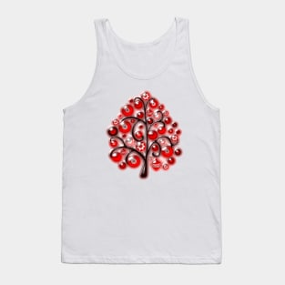 Red Glass Ornaments Tank Top